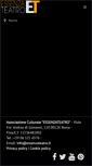 Mobile Screenshot of essenzateatro.it