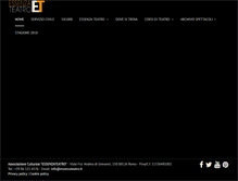 Tablet Screenshot of essenzateatro.it